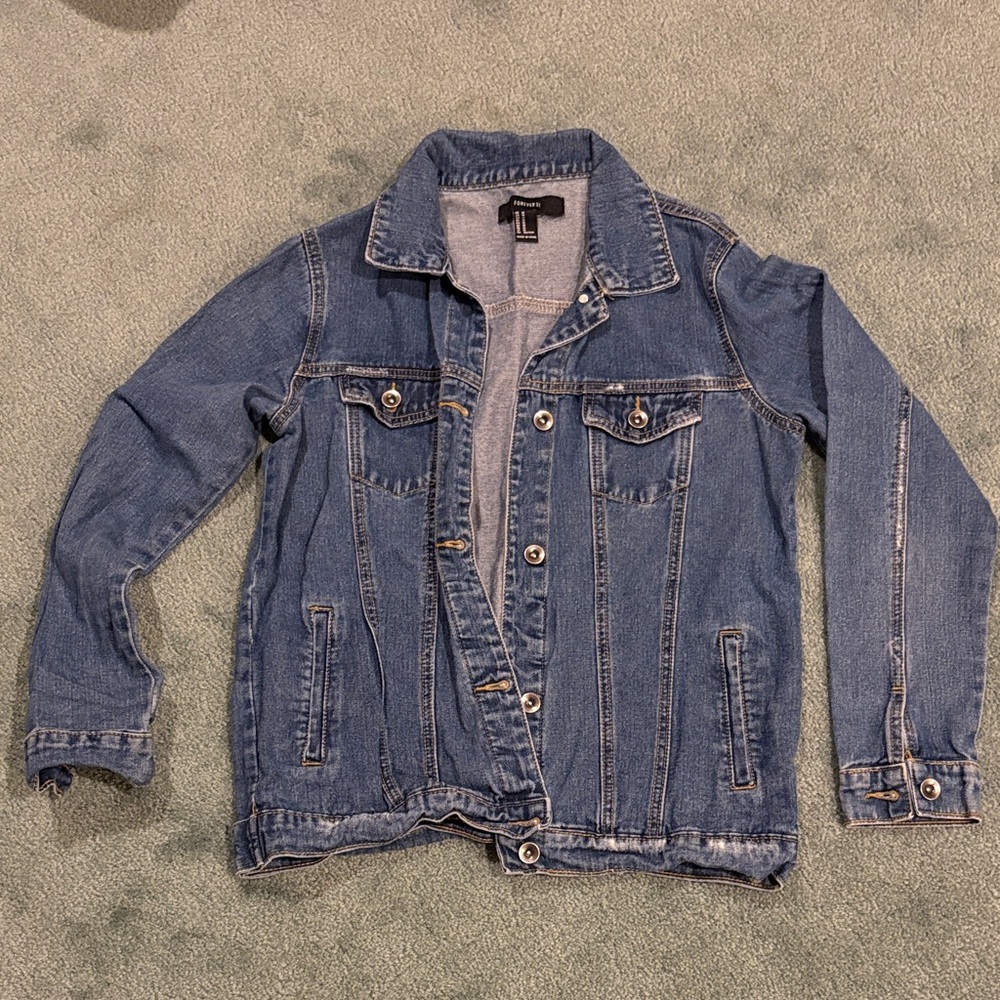 Forever 21 Blue Denim Jacket